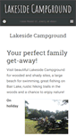 Mobile Screenshot of lakesidecampground.org